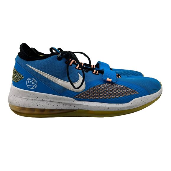 Nike Mens 18 Basketball Shoe Air Force Max Low EYBL Hook & Loop Strap BV0651-400 - Picture 1 of 13